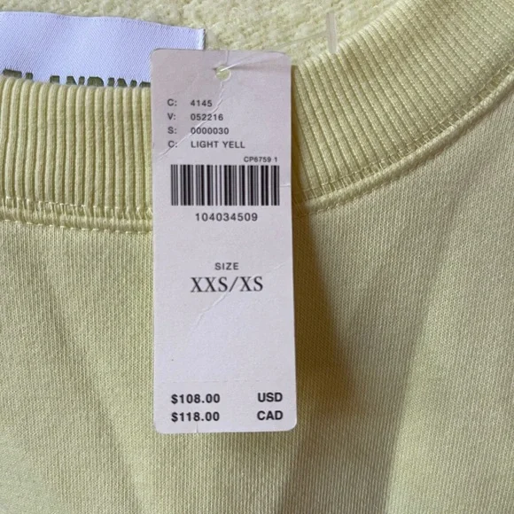 RESERVED for @kpharvey —Celandine NWT Surf sweatshirt;super cute. XXS/XS - Picture 3 of 14